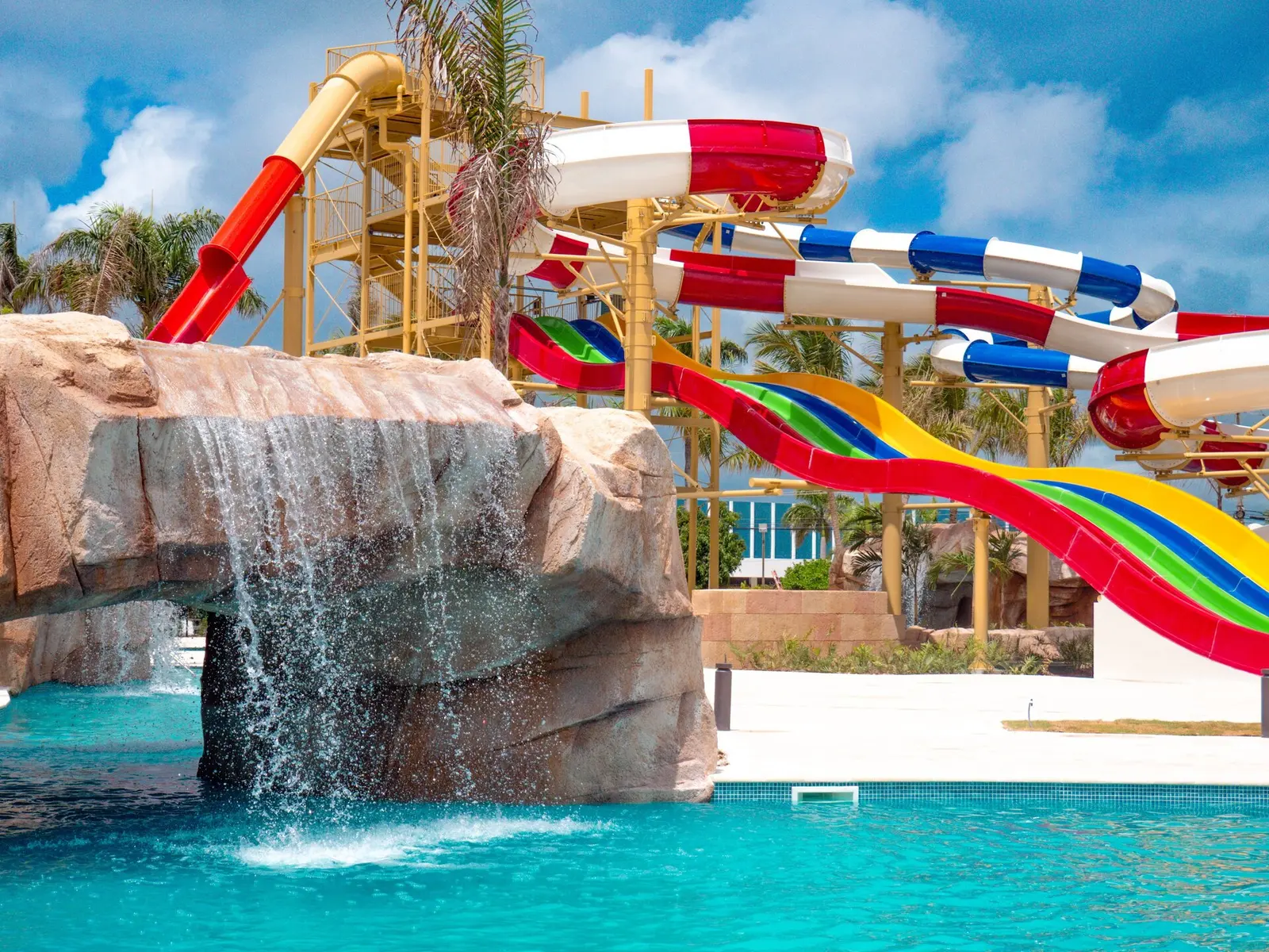 Toboganes de Splash Island