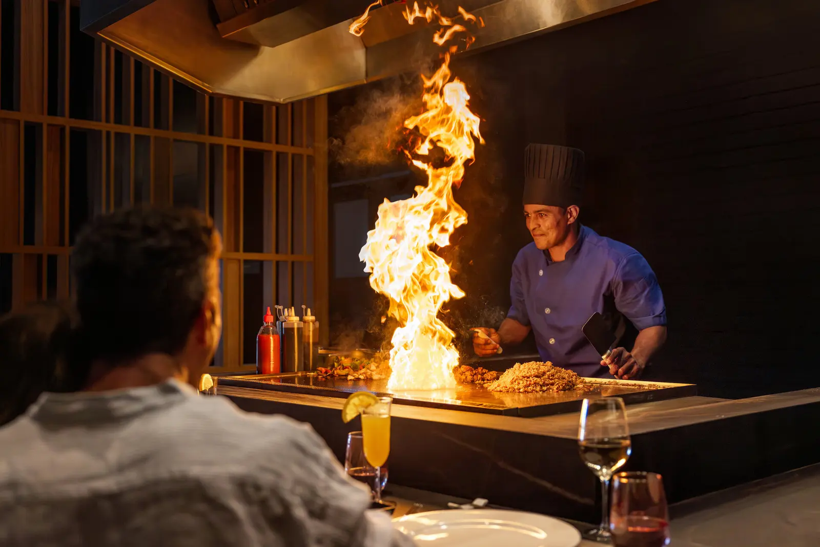 Restaurante teppanyaki